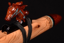 Olive Native American Flute, Minor, Mid F#-4, #G40F